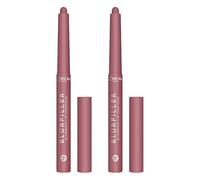 L'Oreal Paris Paradise Blurfiller Matita Labbra Volumizzante Sfumabile - Colore 635 Worth It Medium - Applicatore Scorrevole Formula Cremosa Modulabile - 2 Matite