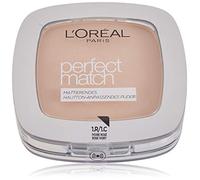 L'Oréal Paris Perfect Match polvere opaca in 1.R./1.C. Rose Ivory - Ivorio per la pelle, 9 g