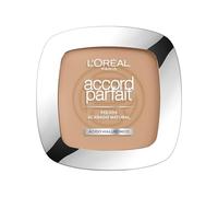 L'Oreal Paris - Perfecting Fondant Powder Arricchita con pigmenti minerali e acido ialuronico Tutti i tipi di pelle Perfect Match Tinta dorata (5, D/5, W) 9 g
