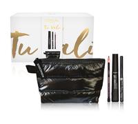 L'Oréal Paris, Pochette Regalo con Mascara Extra-Nero, Eyeliner e Matita Occhi, Per Look Intensi e Magnetici, Con Esclusivo Beauty Case Piumino