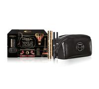 L'Oréal Paris Pochette Regalo Make Up à La Carte con Mascara Extra-Volumizzante Panorama, Eyeliner e Matita Occhi, Per Look Intensi e Magnetici, Con Elegante Beauty Case in Vernice Nera
