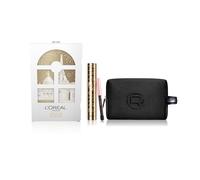 Set regalo L'Oréal Paris Mascara Nero Panorama, Mini-Matita Occhi Nera Paradise Le Khol e un'elegante Pochette nera in velluto