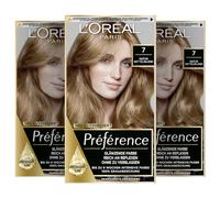 L'Oréal Paris Préférence - Colorazione per capelli, confezione da 3 (3 x 1 set di colorazione)
