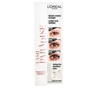 L'Oréal Paris Primer per mascara, per lunghezza, volume e lunga tenuta del mascara, Lash Paradise Primer, trasparente, 7, 2 ml