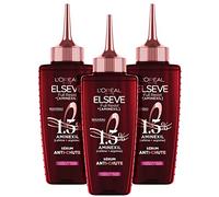 L'ORÉAL PARIS - Protezione anticaduta - Capelli fragili - Protocollo di rafforzamento dei capelli - Tecnologia Aminexil + Caffeina + Arginina - Elseve Full Resist - 3 x 100 ml