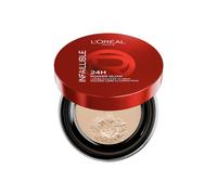 L'Oréal Paris Cipria in Polvere Libera, Per Tutti i Tipi di Pelle, A Lunga Tenuta, Makeup Fissato Fino a 24H, Finish Luminoso, Azione Idratante, Infaillible 24H Power Glow, Tonalità: Universal, 10g