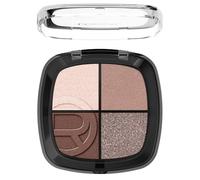 L'Oréal Paris Rendez-Vous Couleur Eye & Ch yeshadow, palette viso multiuso 4 in 1, facilmente sfumabile e costruibile, colore luminoso Quad Cold Platinum