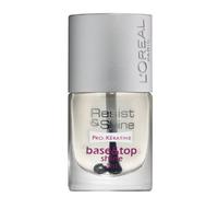 L'Oréal Paris Resist & Shine Pro-Kératine - Smalto per unghie, base e base rinforzante, 9 ml