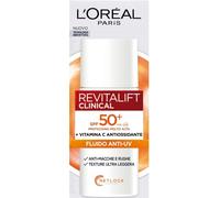 LOreal Paris - Revitalift Clinical Fluido Anti-UV Spf50+ - Crema Viso 50 Ml