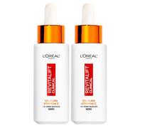 L'Oréal Paris Revitalift Clinical Siero Viso Antietà Formula con 12% Pura Vitamina C E e Acido Salicilico Pelle Luminosa e Uniforme - 2 Flaconi da 30ml