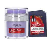 L'Oréal Paris Revitalift Filler Crema-Gel Rimpolpante con Acido Ialuronico 50ml + Revitalift Laser Siero Tri-Peptidi Anti-Età con Acido Ialuronico e Vitamina C Bundle Routine - Set da 4