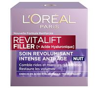 L'Oréal Paris Revitalift - Filler - Trattamento notte rivitalizzante - antirughe e volume - Anti-età - concentrato di acido ialuronico - 50 ml