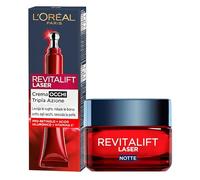 L'Oréal Paris Revitalift Laser Trattamento Anti-Età Notte e Contorno Occhi