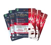 L'Oréal Paris Revitalift Laser Tripla Power Anti-Age - Set di 6 maschere in panno