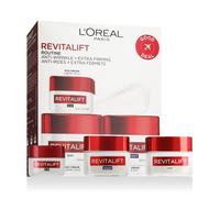 L'Oréal Paris Revitalift cofanetto regalo: cura quotidiana della pelle 50 ml + cura della pelle notte 50 ml +crema per contorno occhi 15 ml per Donna