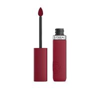 L'Oréal Paris Rossetto Liquido, Colore Intenso, Formula Matte a Lunga Durata, Con Acido Ialuronico, Resistente alle Sbavature, No transfer, Tonalità: 500 Wine Not?