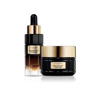 L'Oréal Paris Routine Anti-Età, Con Siero Viso Midnight e Crema Midnight, Pelle Luminosa e Ringiovanita, arricchito con Complesso Antiossidante, Age Perfect