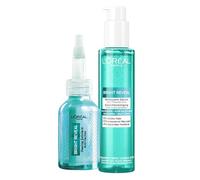 L'Oréal Paris Routine anti imperfezioni peeling esfoliante + detergente arricchito in acido salicilico