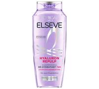 L'ORÉAL PARIS - Shampoo purificante 72 ore per pelle capelu grassa - complesso con acido salicilico e ialuronico - Protocollo di cura dei capelli - Elseve Hyaluron Pure - 300 ml