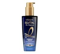 L'Oréal Paris Siero nutriente per capelli morbidi e lucenti, agisce a lungo contro crespo, non lascia residui, con olio di fiori di camelia, olio di Elvital Magique Midnight Serum, 1 x 100 ml