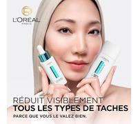 L'Oréal Paris SPF50+ - Siero anti-macchia e fluido anti-UV arricchito con melelasyl e niacinamide - Cofanetto di cura per trattare e corretto, tutti i tipi di pelle, brillante Reveal, 30 ml + 50 ml