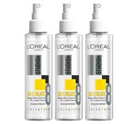 L'Oréal Paris Spray Fissante Capelli Studio Line Go Create Fissaggio Ultra-Preciso Iperforte 8 Disciplina Struttura i Capelli per Acconciature - 3 Flaconi da 150ml