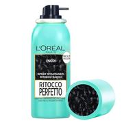 L'Oréal Paris Spray Ritocco Perfetto, Spray Istantaneo per Radici e Capelli Bianchi, Durata fino a 1 Shampoo, Colore: Nero, 75 ml