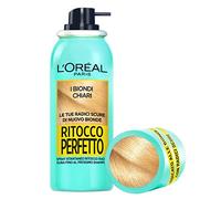 L'Oréal Paris Spray Ritocco Perfetto, Spray Istantaneo per Radici e Capelli Bianchi, Durata fino a 1 Shampoo, Colore: Biondo Chiaro Dorato, 75 ml