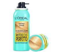 L'Oréal Paris Spray Ritocco Perfetto, Spray Istantaneo per Radici e Capelli Bianchi, Durata fino a 1 Shampoo, Colore: Biondo Chiaro Dorato, 75 ml