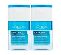 L'Oréal Paris Struccante Occhi Waterproof Efficace con Trucco a Lunga Tenuta Formula Bifase Delicata per Occhi Sensibili Oftalmologicamente Testato Senza Residui Grassi - 2 Flaconi da 125ml