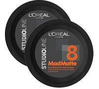 L'Oreal Paris Studio Line 8 Mad Matte Cera Modellante, Effetto Opaco, Tenuta Forte, con Argilla, 75 ml (2)
