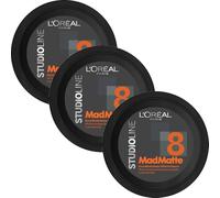 L'Oreal Paris Studio Line 8 Mad Matte Cera Modellante, Effetto Opaco, Tenuta Forte, con Argilla, 75 ml (3)