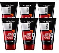 L'Oréal Paris Studio Line Gel Capelli Indestructible 48h Tenuta 9 per Styling dal Fissaggio Estremo con Resistenza Elastica e Asciugatura Ultra Rapida - 6 Flaconi da 150ml