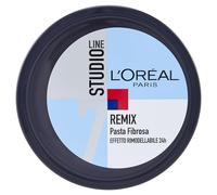 6pz L'OREAL STUDIO LINE REMIX 7 Pasta Gel Capelli fibrosa 150ml NUOVO styling