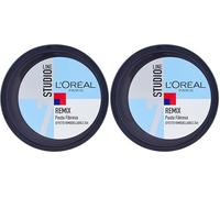 L'Oréal Paris Studio Line Remix Pasta Fibrosa, Tenuta 24H, Effetto Rimodellabile, Non Indurisce, 150 ml (Confezione da 2)