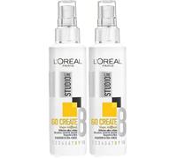 L'Oréal Paris Studio Line - Spray fissante per acconciature, linea: “Studio Line - Go Create”, fissaggio ultra-forte, 150 ml (Confezione da 2)