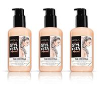 L'Oréal Paris Stylista - Latte prefeture di trecce, 200 ml, lotto di 3