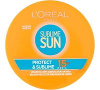 L'Oréal Paris Sublime Sun Protect & Sublime Protezione Solare, Unguento Corpo Abbronzatura Intensa IP 15, 100 ml