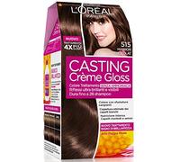 L'Oréal Paris Tinta Capelli Casting Creme Gloss, senza Ammoniaca per una Fragranza Piacevole, 515 Marron Chocolat, Confezione da 1