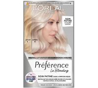 L'ORÉAL PARIS - Trattamento Patina Post-Decolorazione - Neutralizza i Riflessi Arancioni & Nutre i Capelli - Senza Ammoniaca - Preferenza Il Blonding - Tonalità: Biondo cenere (01)