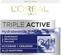 L'Oréal Paris Triple Active Crema Notte Idratante, 50 ml