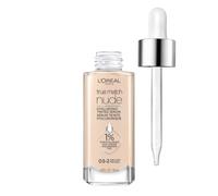 L'Oreal Paris True Match Nude Hyaluronic Tinted Serum Foundation with 1% Hyaluronic acid, Very Light 0.5-2, 1 fl. Oz.
