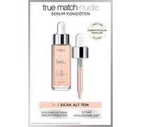 L'Oréal Paris True Match Nude Plumping Tinted Serum siero colorante con acido ialuronico all'1%. 30 ml Tonalità 1-2 rosy light