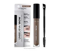 L'Oreal Paris Unbelieva-Brow Longwear Waterproof Tinted Brow Gel, No Smudge, No Transfer, Sweat-Resistant, Soft Brunette, 0,15 fl oz