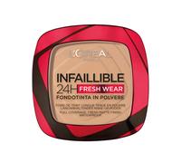 L'Oréal Paris - Viso Fondotinta compatto Infaillible 24H Fresh Wear 140 Beige Doré/Golden Beige - Fondotinta