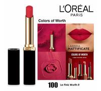 L'Oréal Paris Worth Matte 100 Le Pink Worth It - Rossetto liquido