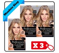 L'OREAL PREFERENCE BALAYAGE TINTA CAPELLI BIONDO CHIARO-SCURO (X3)