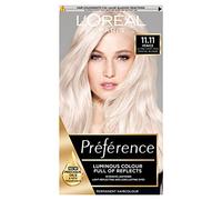 L'Oreal Preference, tintura permanente per capelli, 11. Biondo cristallo molto chiaro