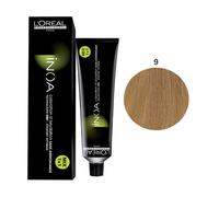 L'OREAL PROFESSIONNEL INOA TINTA CAPELLI - BIONDO CHIARISSIMO 9
