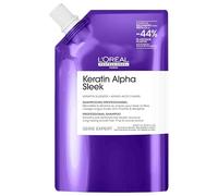 LOREAL KERATIN ALPHA SLEEK SHAMPOO RINFORZANTE SENZA SOLFATI RICARICA 1000ML
